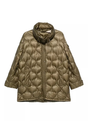 Moncler Lombi quilted high-neck jacket - Green