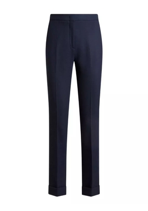 ETRO cropped trousers - Blue