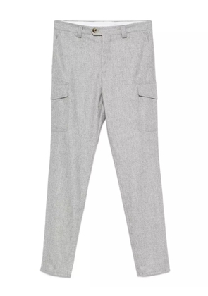 Brunello Cucinelli wool cargo pants - Grey