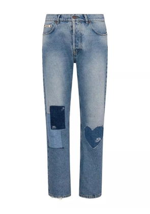 Moschino patchwork jeans - Blue