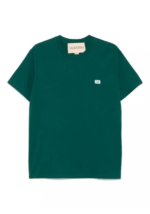 Valentino Garavani embroidered-logo T-shirt - Green