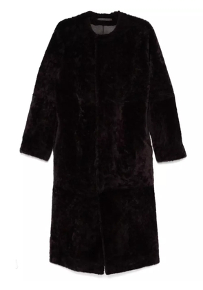 TOTEME soft shearling coat - Brown