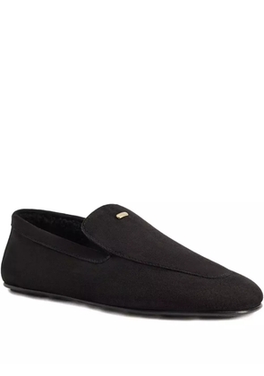 Giuseppe Zanotti Gz Driver suede leather loafers - Black