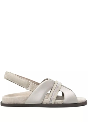 Peserico Punto Luce-detail sandals - Green