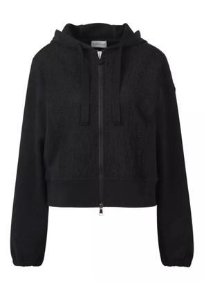 Moncler cotton hoodie - Black