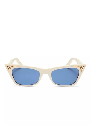 VALENTINO GARAVANI EYEWEAR cat eye sunglasses - White