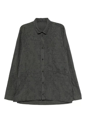 Transit embroidered shirt - Grey