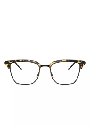Oliver Peoples tortoiseshell square-frame glasses - Brown