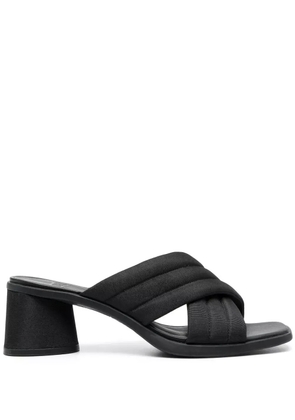 Camper Kiara 60mm crossover-strap sandals - Black
