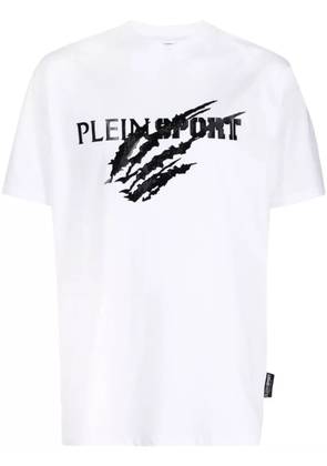 Plein Sport logo-print short-sleeve T-shirt - White