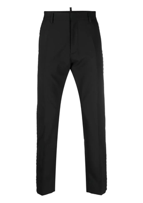 DSQUARED2 tailored straight-leg trousers - Black