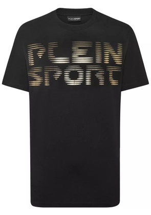 Plein Sport logo-print T-shirt - Black