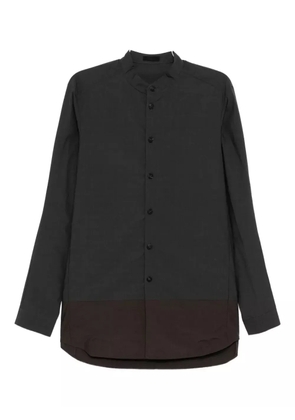 Devoa colour-block shirt - Grey