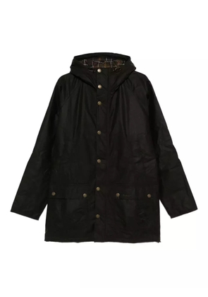 Barbour hooded snap-fit coat - Green