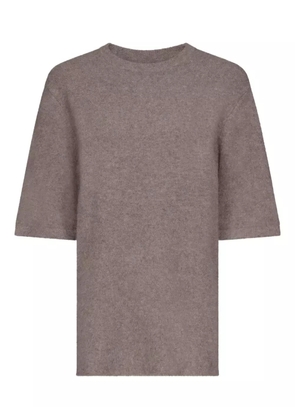 LouLou de Saison short-sleeve sweater - Brown