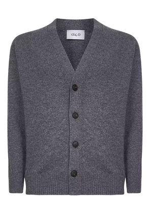 D4.0 V-neck buttoned cardigan - Grey