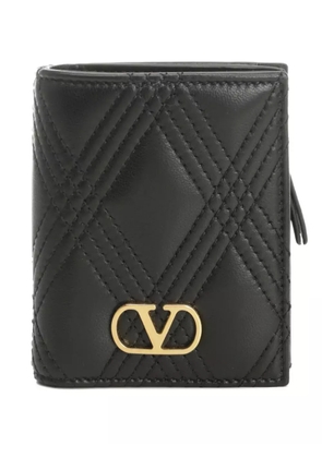 Valentino Garavani quilted VLogo wallet - Black
