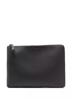 LEMAIRE Tasche debossed-logo clutch - Brown