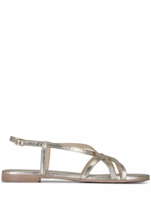 AGL slingback leather sandals - Gold
