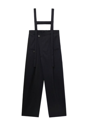 Enföld pinstripe suspender jumpsuit - Blue