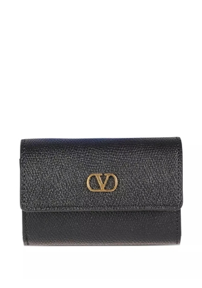 Valentino Garavani Vlogo leather wallet - Black