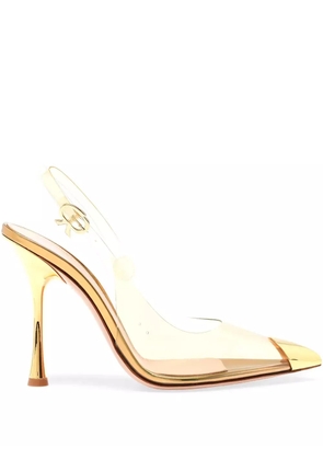 Gianvito Rossi 105mm Diana heeled pumps - Gold