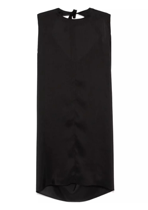 MM6 Maison Margiela silk midi dress - Black