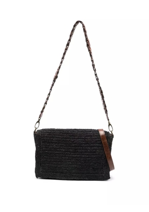 IBELIV Asa raffia shoulder bag - Black