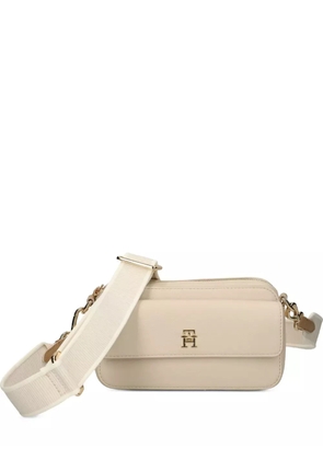 Tommy Hilfiger flap-pocket cross body bag - Neutrals