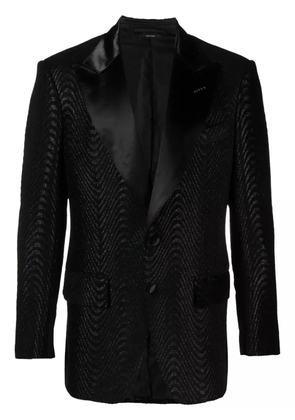 TOM FORD Atticus jacquard blazer - Black