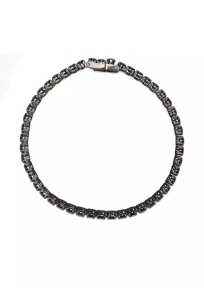 Swarovski Matrix tennis ruthenium bracelet - Black