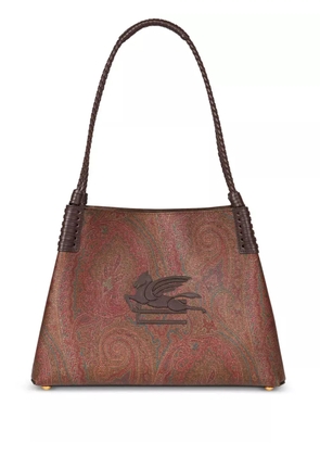 ETRO small Paisley Libra tote bag - Brown