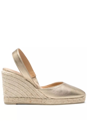 Castañer Carissa 95mm espadrilles - Gold