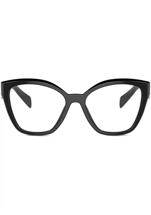 Prada Eyewear oversize-frame glasses - Black