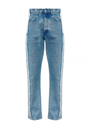 MM6 Maison Margiela panelled regular jeans - Blue