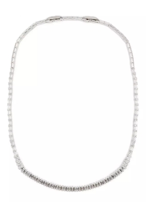 Swarovski Matrix necklace - Silver