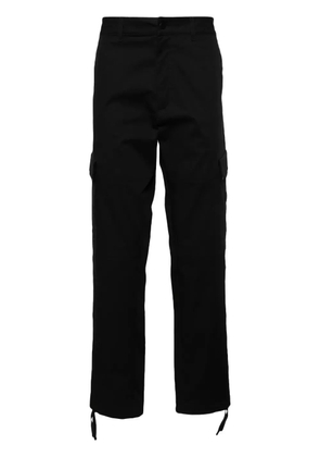Moncler straight-leg cargo trousers - Black