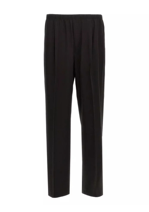 Cellar Door Ezio elastic-waistband trousers - Black