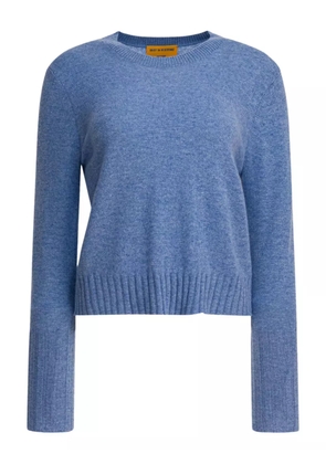 Guest In Residence ribbed-hem sweater - Blue