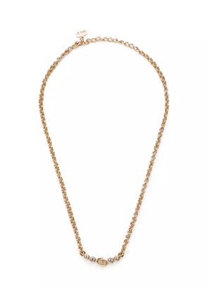 Christian Dior Pre-Owned 1990-2000s CD-initials necklace - Gold