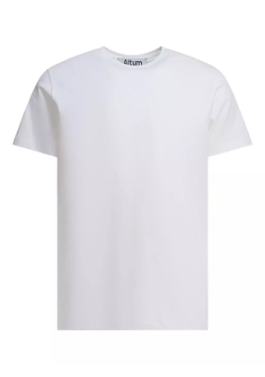 ALTUM crew-neck cotton T-shirt - White