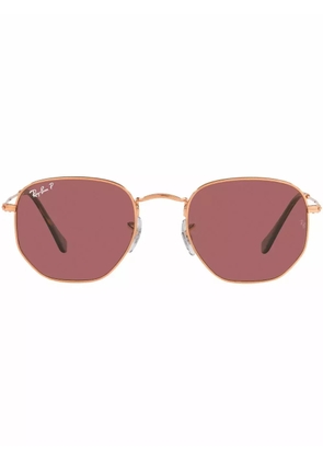 Ray-Ban geometric-frame sunglasses - Gold