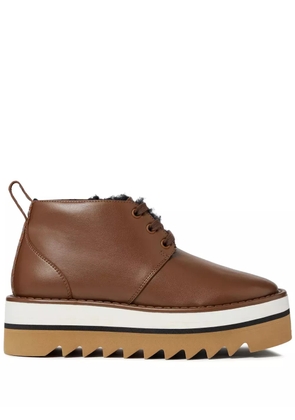 Stella McCartney 50mm Sneak-Elyse desert boots - Brown