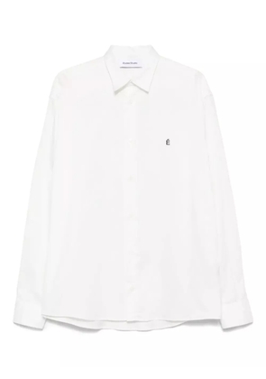 Études Studio oxford-weave shirt - White