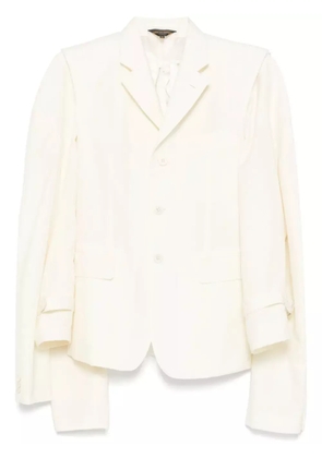 Comme Des Garçons detachable-sleeves waistcoat - White