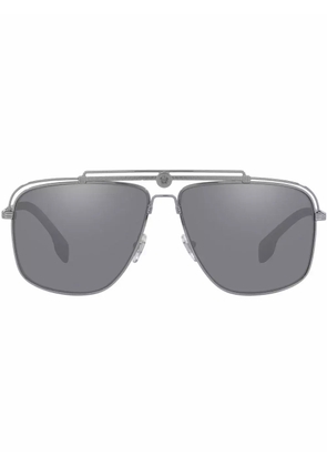 Versace Eyewear pilot-frame sunglasses - Grey