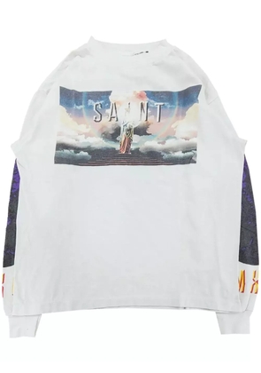 SAINT MXXXXXX Pictures sweatshirt - White