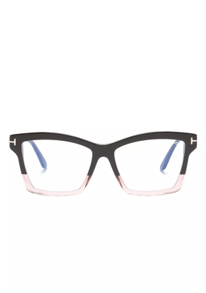 TOM FORD Eyewear square-frame glasses - Brown
