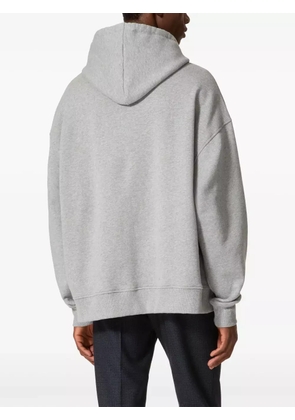Valentino Garavani V-detail hoodie - Grey