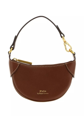 Polo Ralph Lauren logo-detail saddle mini bag - Brown